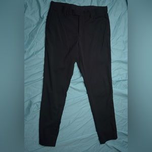 H&M Skinny Fit Black Suit Pants 33